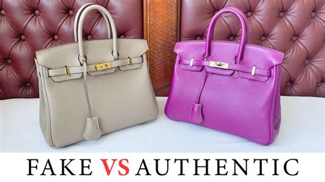 Spot The Difference Between Real and Fake Hermès Bags